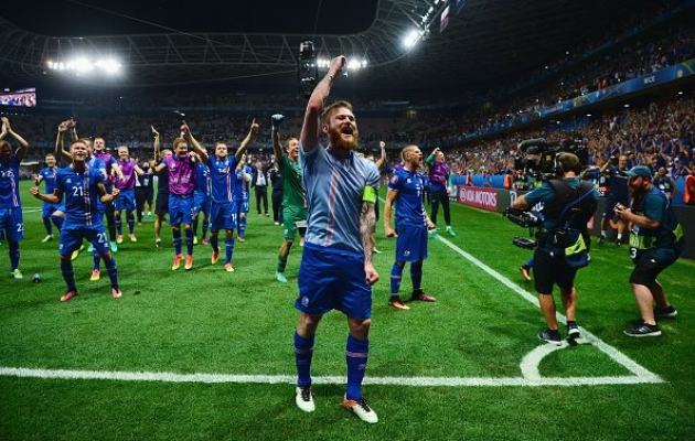 Исландия сотворила сенсацию на ЕВРО-2016, ФОТО: Getty Images