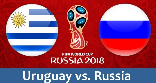 Онлайн трансляция матча Уругвай - Россия