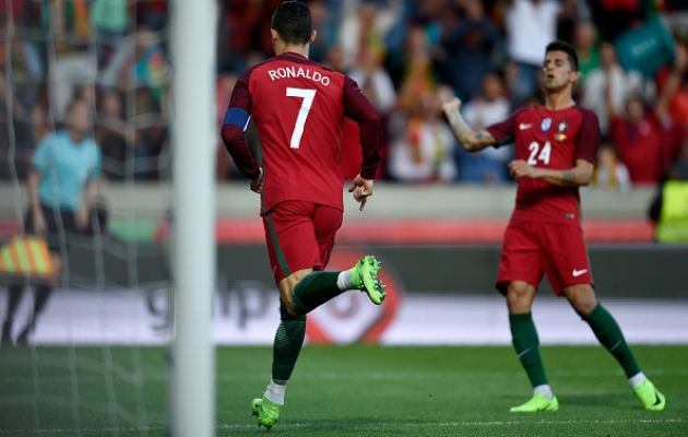 Роналду забил очередной гол за сборную, Getty Images