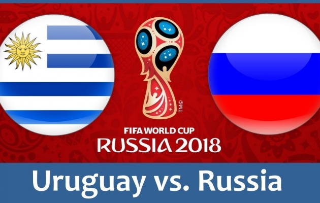 Онлайн трансляция матча Уругвай - Россия
