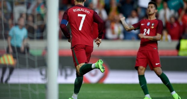 Роналду забил очередной гол за сборную, Getty Images