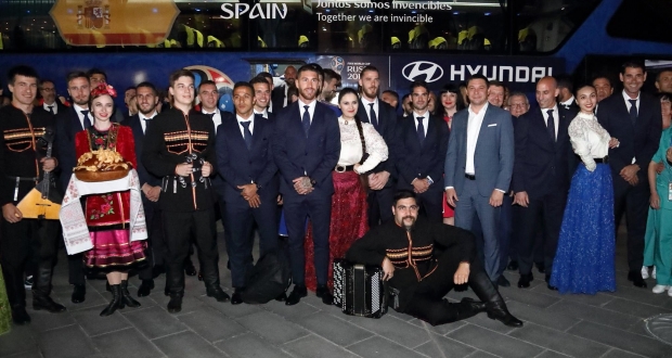 Сборная Испании прибыла на ЧМ-2018, фото пресс-службы сборной Испании