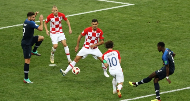 Поль Погба забил Хорватии, Getty Images
