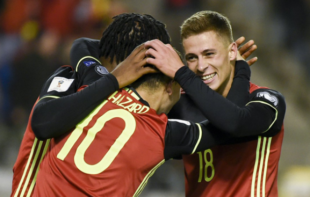 Братья Азары впервые забили в одном и том же матче за сборную Бельгии, twitter.com/FIFAWORLDCUP