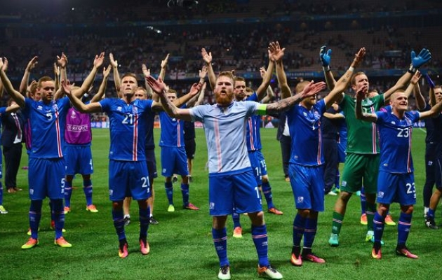 игроки сборной исландии, getty images
