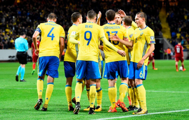 Шведы забили восемь безответных голов, twitter.com/FIFAWORLDCUP