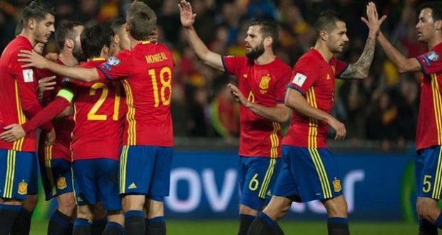 Испанцы не испытали проблем с Македонией, Getty Images