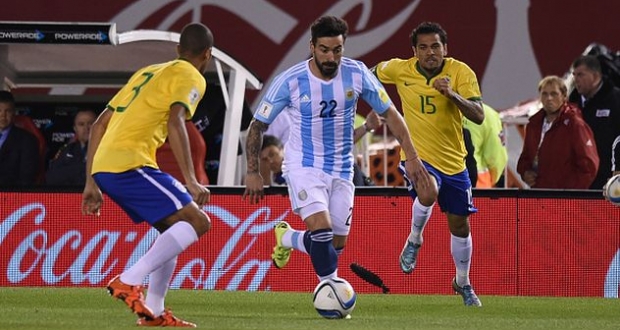 Эсекьель Лавесси забил Бразилии, Getty Images